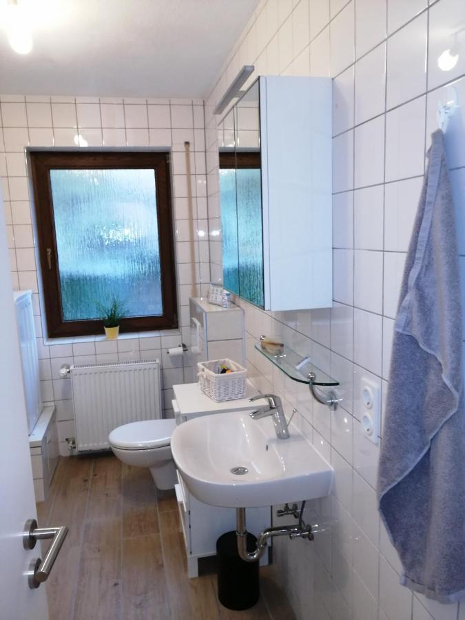 Ebenerdige Ferienwohnung Mit Grosser Terrasse In Der Naehe Des Waldes, Zum Wohlfuehlen Schoneck Eksteriør bilde