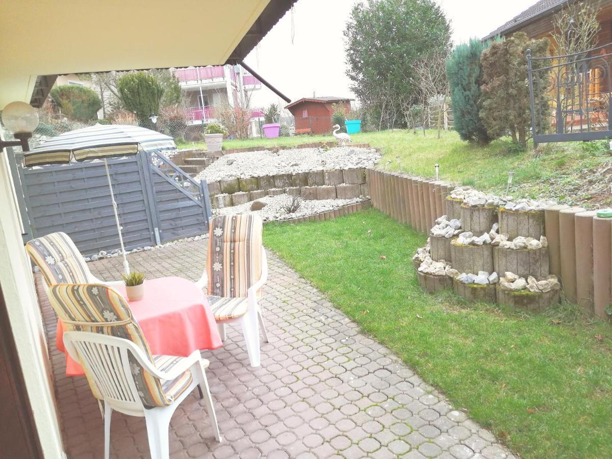 Ebenerdige Ferienwohnung Mit Grosser Terrasse In Der Naehe Des Waldes, Zum Wohlfuehlen Schoneck Eksteriør bilde